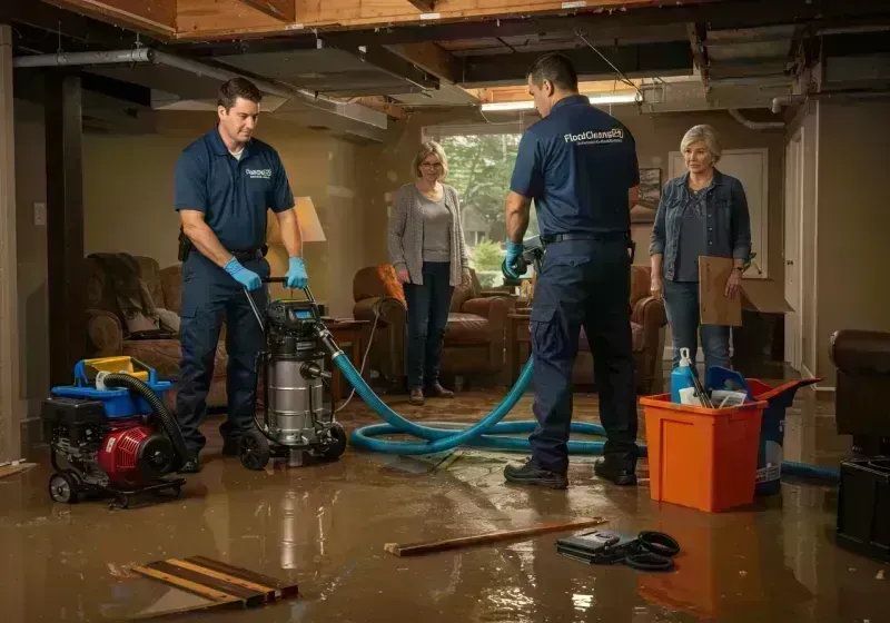 Basement Water Extraction and Removal Techniques process in Rayville, LA